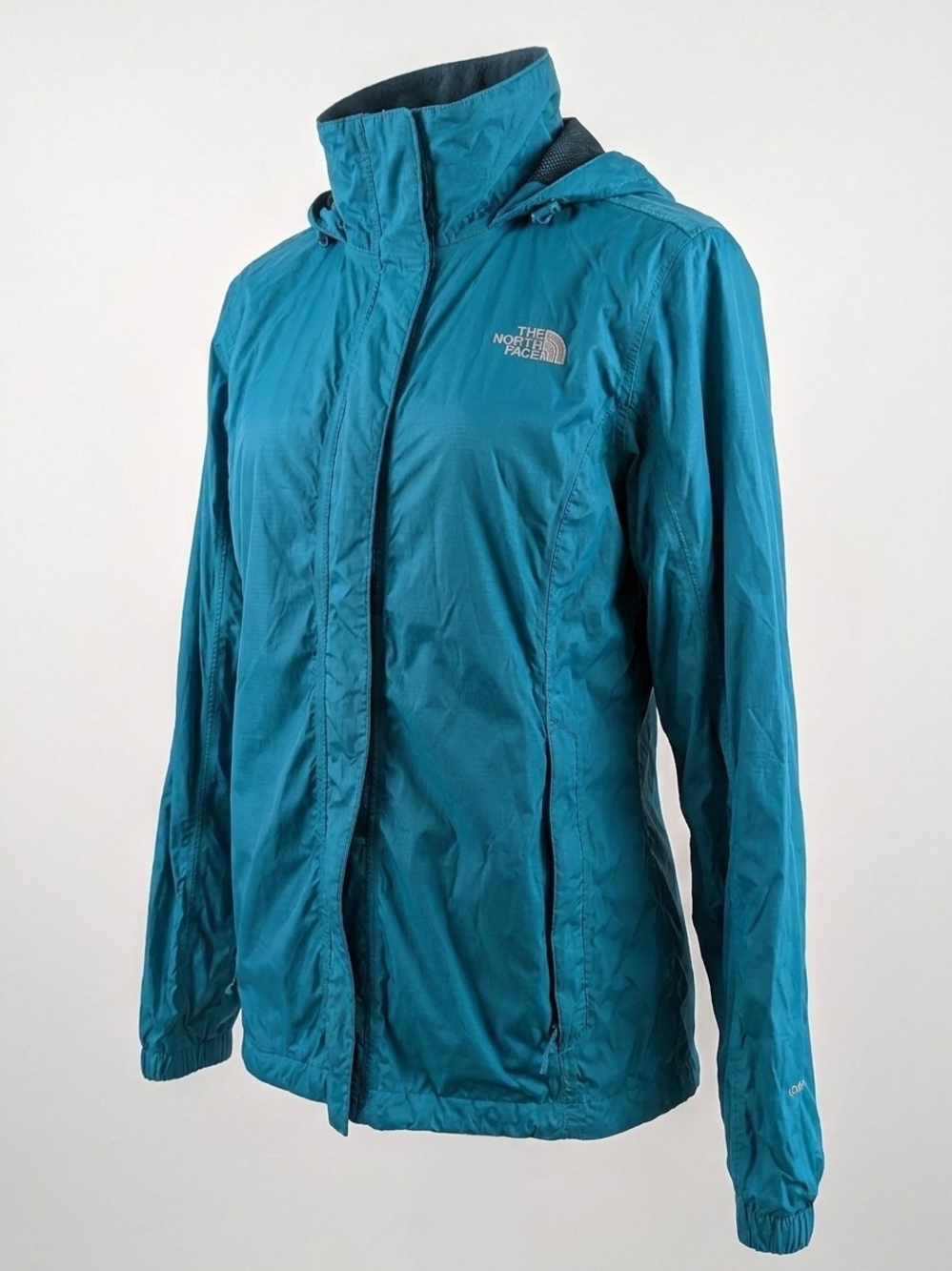 The North Face Women's Teal Blue Lightweight Ski Shell Jacket